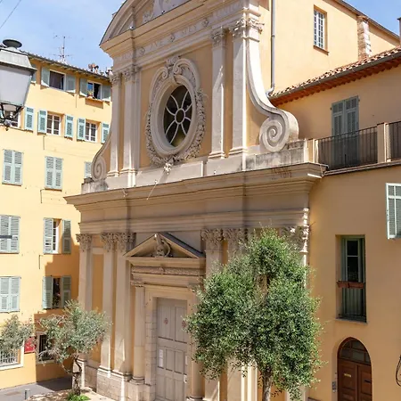 Old Town Nice, 2 Bedrooms & 2 Bathrooms,quiet, Ac For 4 People Apartman Nizza
